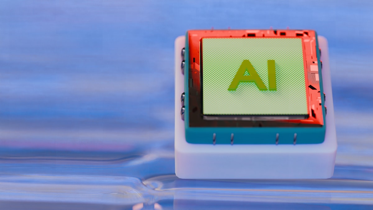 AI chip illustrating technological advancement
